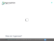 Tablet Screenshot of hypnose-weiden.com